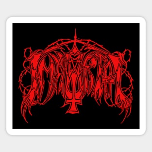 Immortal Logo | Black Metal Magnet